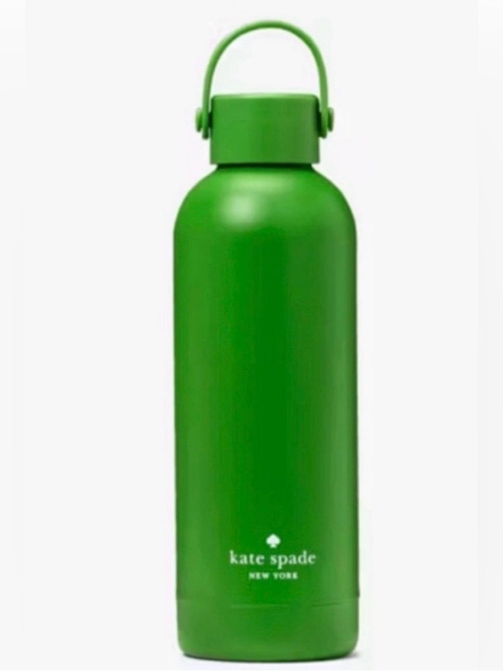 Kate Spade Green Insulated Water Bottle 9” tall 16 Oz New in Box